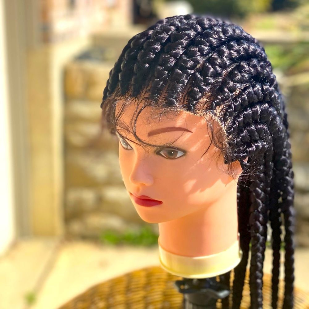 ❌❌❌sale sale sale❌❌❌All back, feed in, corn roll braided wigs